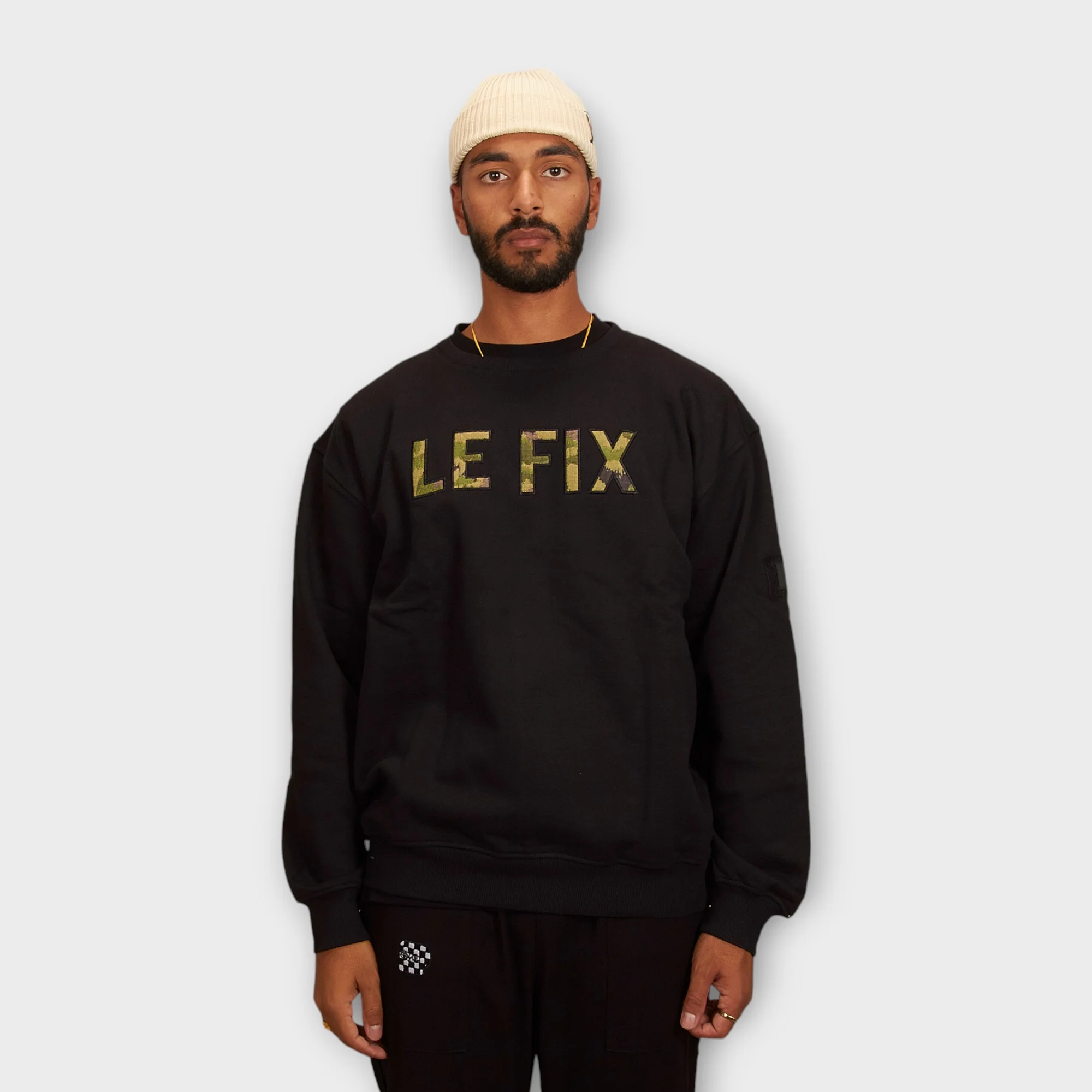 Le Fix Wave Application Crewneck I Sort - Image 4