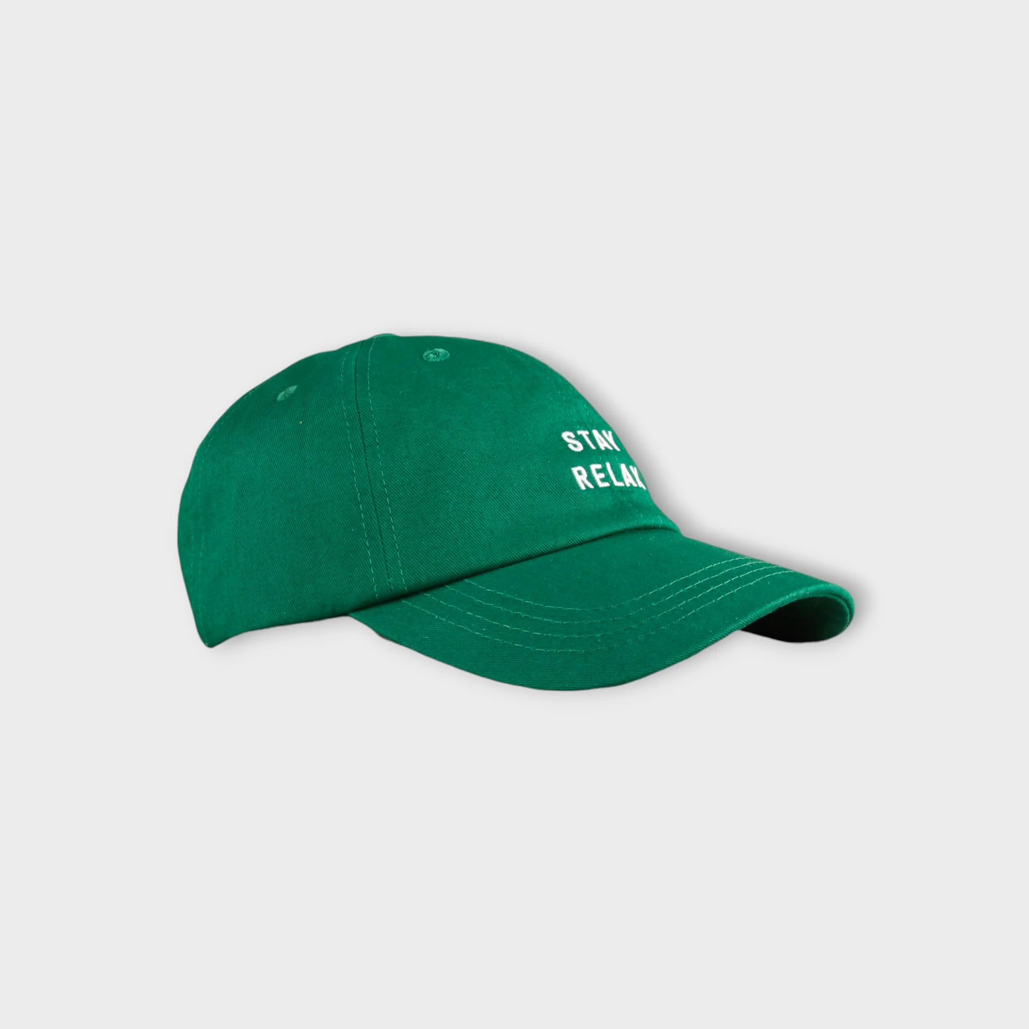 Le Fix X Fabro Stay Relax Kasket I Grøn - Image 3