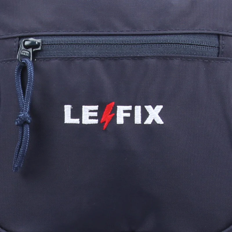 Le Fix Skuldertaske I Navy - Image 3